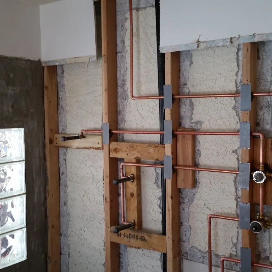 Copper pipe installation for Burst Pipe Repair in Manvel
